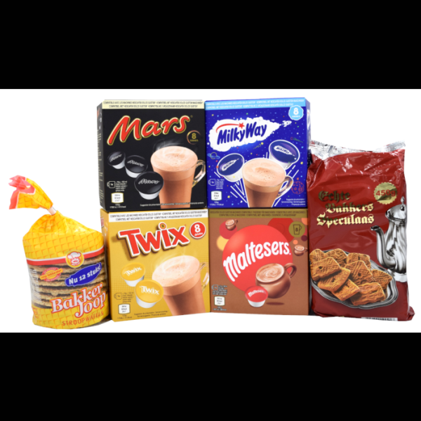 Cadeaupakket warme chocoladedrank voor Dolce Gusto