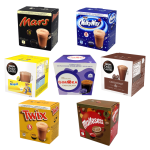 Proefpakket warme Chocoladedrank voor Dolce Gusto