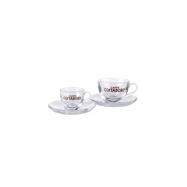 Costadoro espresso set glas 2 stuks