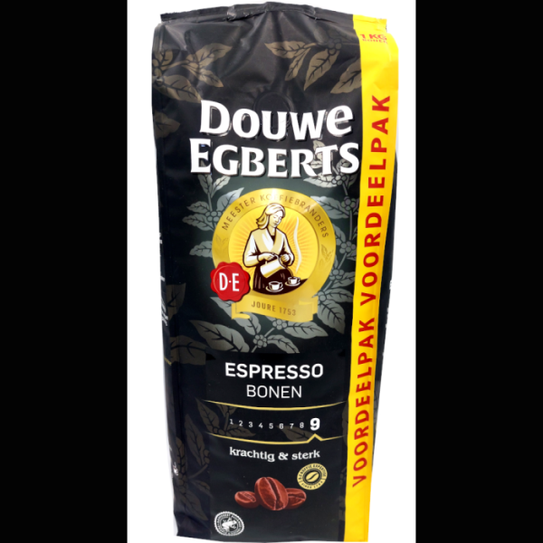 Douwe Egberts Espresso 1 kilo bonen
