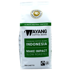 Wayang Notig&Kruidig 500g koffiebonen